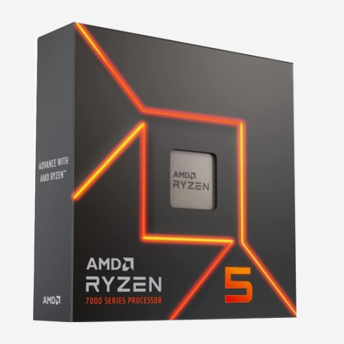 AMD Ryzen 5 7600X Desktop Processors AM5 CPU Socket 6 Cores 4.7GHz Up to 5.3GHz 128GB Max Memory 12 Threads 105W Box