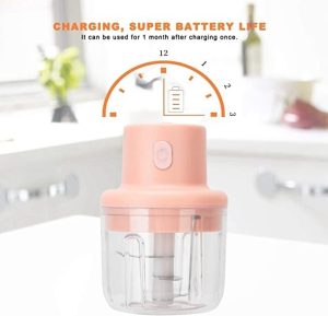 Mini Food Chopper, Mini Food Processor, Small Food Processor Meat Grinder 250ml - Image 5
