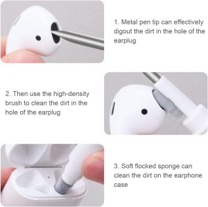 Cleaner Kit for Earbuds,Wireless Headphones Cleaning Kit - Image 6