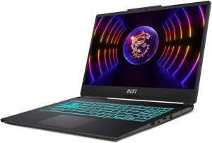 MSI Cyborg Gaming 15 Laptop 15.6" FHD IPS 144Hz Display Intel Core i7-13700H CPU 16GB DDR5 RAM 512GB SSD 8GB NVIDIA RTX 4060 Backlit Keyboard DOS Black | 9S7-15K111-460 - Image 3