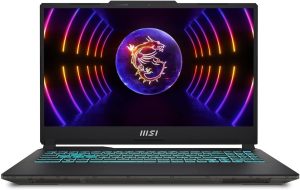MSI Cyborg Gaming 15 Laptop 15.6" FHD IPS 144Hz Display Intel Core i7-13700H CPU 16GB DDR5 RAM 512GB SSD 8GB NVIDIA RTX 4060 Backlit Keyboard DOS Black | 9S7-15K111-460 - Image 2