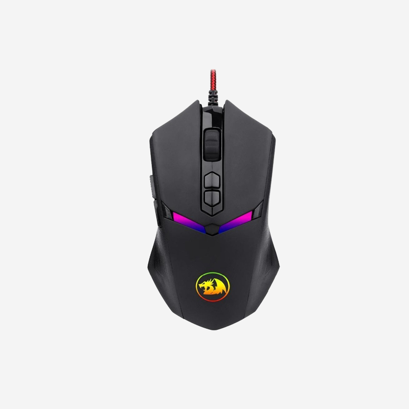 Redragon Redragon Nemeanlion M602 RGB 7200DPI 7 Programmable Buttons 1000HZ Polling Rate RGB Lighting Gaming Mouse - Image 1