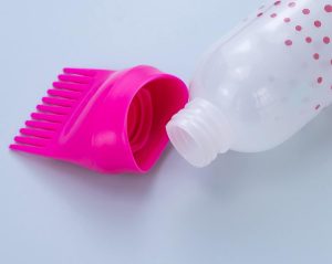 Hair Dye Bottle,Empty Refillable Hair Dye Bottle Applicators with Graduated Comb - Image 4