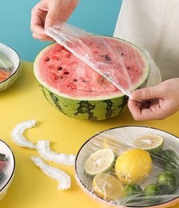 Fresh Keeping Bags Food Cover 200PCS, Reusable Bowl Covers Stretch Lids for Containers - Image 5