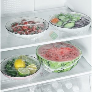 Fresh Keeping Bags Food Cover 200PCS, Reusable Bowl Covers Stretch Lids for Containers - Image 6