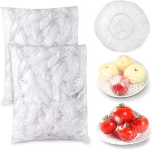 Fresh Keeping Bags Food Cover 200PCS, Reusable Bowl Covers Stretch Lids for Containers - Image 11
