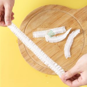 Fresh Keeping Bags Food Cover 200PCS, Reusable Bowl Covers Stretch Lids for Containers - Image 3