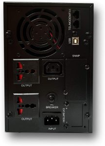 GeTX Online UPS 2000VA00/1200W with battery 12v 9Ah GX-2000-PSW - Image 2