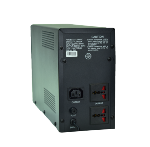 GeTX Offline UPS 2000VA/1200W with battery 12V/12AH GXT-2000 - Image 2