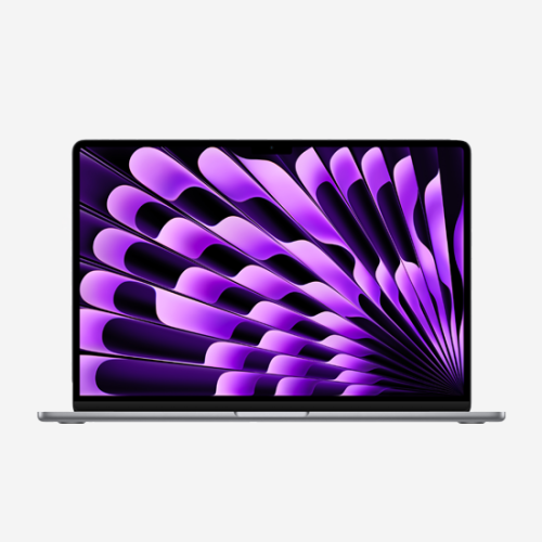 Apple MacBook Air 15-inch (2023) – Apple M2 Chip / 8GB RAM / 256GB SSD / 8-core CPU / 10-core GPU / macOS Ventura / English Keyboard / Space Grey / International Version – [MQKP3]