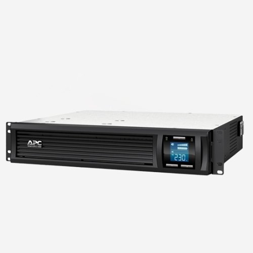 APC Smart-UPS C, Line Interactive, 1000VA, Rackmount 2U, 230V, 4x IEC C13 outlets, USB and Serial communication, AVR, Graphic LCD SMC1000I-2U
