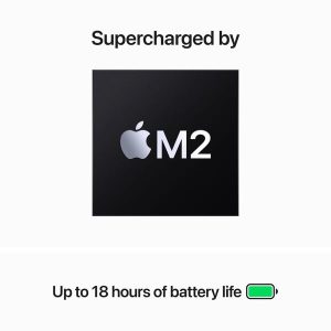 Apple MacBook Air 15-inch (2023) – Apple M2 Chip / 8GB RAM / 256GB SSD / 8-core CPU / 10-core GPU / macOS Ventura / English Keyboard / Space Grey / International Version – [MQKP3] - Image 9