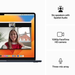 Apple MacBook Air 15-inch (2023) – Apple M2 Chip / 8GB RAM / 256GB SSD / 8-core CPU / 10-core GPU / macOS Ventura / English Keyboard / Space Grey / International Version – [MQKP3] - Image 10