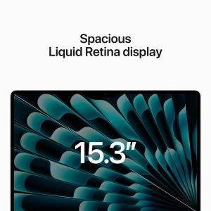 Apple MacBook Air 15-inch (2023) – Apple M2 Chip / 8GB RAM / 256GB SSD / 8-core CPU / 10-core GPU / macOS Ventura / English Keyboard / Silver / International Version – [MQKR3] - Image 4