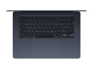 Apple MacBook Air 15-inch (2023) – Apple M2 Chip / 8GB RAM / 512GB SSD / 8-core CPU / 10-core GPU / macOS Ventura / English Keyboard / Midnight / International Version – [MQKX3] - Image 2