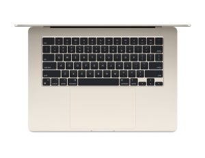 Apple MacBook Air 15-inch (2023) – Apple M2 Chip / 8GB RAM / 256GB SSD / 8-core CPU / 10-core GPU / macOS Ventura / English Keyboard / Starlight / International Version – [MQKU3] - Image 3