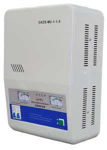 GeTX Stabilizer Servo motor Type 5000va 1Phases Wall Mount Cabinet Input 80v-260v,Output 220v,UK Socket GXZS-M2-1-1-5 - Image 2