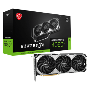 Msi GeForce RTX 4060 Ti VENTUS 3X OC Edition 8GB GDDR6 128-Bit Video Card - Image 6