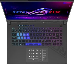 ASUS ROG Strix G16 (2023) Gaming Laptop, 16” 16:10 FHD 165Hz, GeForce RTX 4060, Intel Core i7-13650HX, 16GB DDR5, 512GB PCIe SSD, Wi-Fi 6E, Windows 11, G614JV-AS73, Eclipse Gray - Image 6