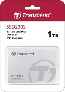 Transcend TS1TSSD230S 1TB SSD230S 2,5inches SSD SATA III 6Gb/s interface, Silver - Image 5