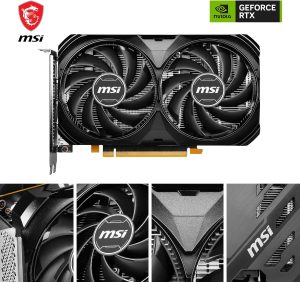 MSI GeForce RTX 4060 Ventus 2X Black 8GB OC | 912-V516-012 - Image 4