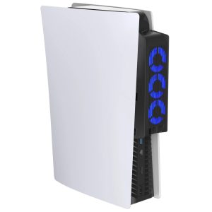 Cooling Accessories for PS5, Horizontal Cooling Fan for PS5with LED Light - Image 10