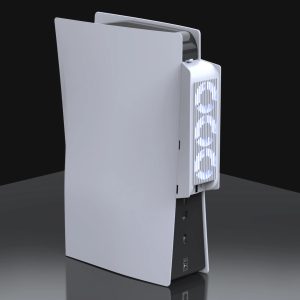 Cooling Accessories for PS5, Horizontal Cooling Fan for PS5with LED Light - Image 5