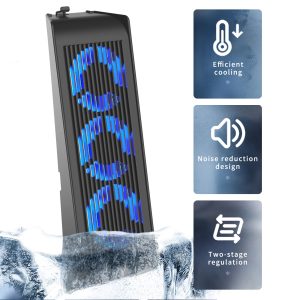 Cooling Accessories for PS5, Horizontal Cooling Fan for PS5with LED Light - Image 7