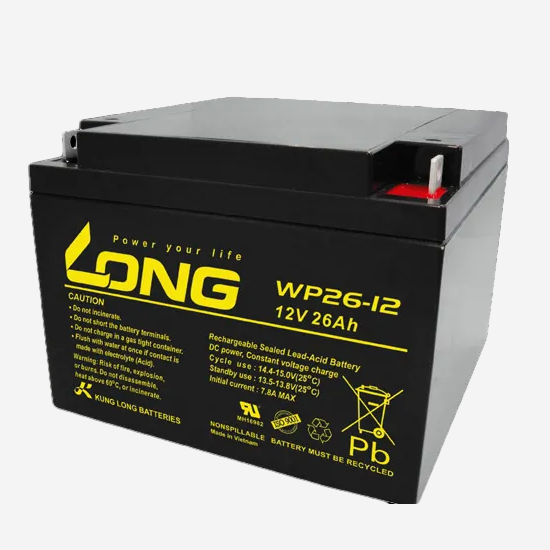 Long 12V 26Ah Rechargeable Sealed Valve Regulated Lead Acid Battery WP26-12NB Long 12V 26Ah Rechargeable Sealed Valve Regulated Lead Acid Battery WP26-12NB - Image 1