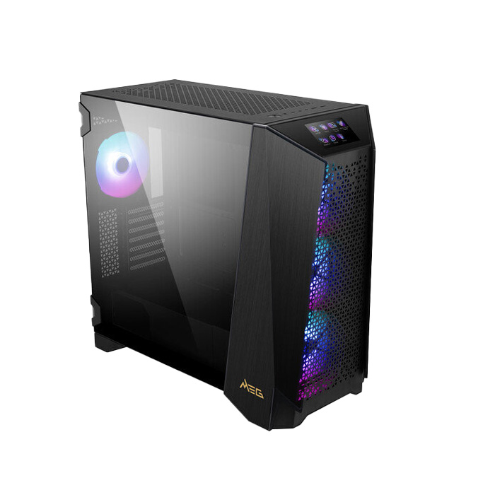 msi case MSI MEG PROSPECT 700R Mid-Tower ARGB E-ATX Gaming Case | 306-7G15R21-W57 - Image 1