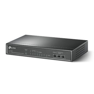 TP Link 8 Port 100MBPS Desktop Switch with 4 Port PoE Black TL-SF1008P