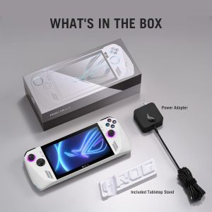 ASUS ROG Ally RC71L White Gaming Handheld, AMD Ryzen Z1 16GB 512GB SSD, Radeon Navi3, WIN11 HOME, 7-inch 120Hz/7ms, Gorilla Glass DXC, Touch Screen - Image 4