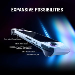 ASUS ROG Ally RC71L White Gaming Handheld, AMD Ryzen Z1 16GB 512GB SSD, Radeon Navi3, WIN11 HOME, 7-inch 120Hz/7ms, Gorilla Glass DXC, Touch Screen - Image 10