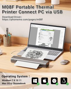 Phomemo M08F A4 Portable Thermal Printer - Image 9