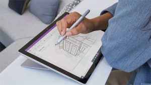 Microsoft Surface Pro 7+11th Gen Intel Core i5 Processor 128 GB,8GB Go Ram Platinum - Image 5