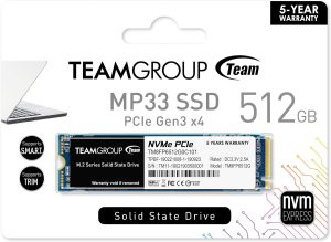 TEAMGROUP MP33 512GB M.2 PCIe SSD