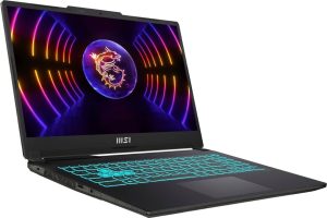 MSI Cyborg 15 A12VF Gaming Intel ,Corei7 12650H,8GB RAM, 512GB SSD, NVidia RTX4060/8GB,15.6” Full HD 144Hz,CAM,Win11, English KB (Backlit), Black - Image 2