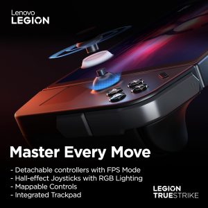 Lenovo Legion Go,Handheld Gaming, AMD Ryzen Z1 Extreme Processor16GB RAM, 512GB SSD Storage, Integrated AMD Radeon Graphics, 8.8"WQXGA 144Hz Display, Windows 11 - Image 7