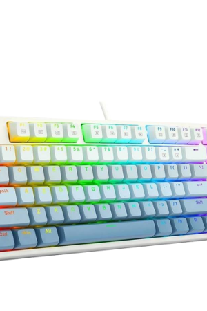 Redragon K645W Wired RGB CASS USB Mechanical Gaming Keyboard, Blue Switch DIY LED Backlit