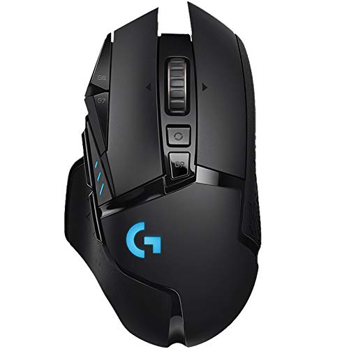 41VE7CSKi4L Logitech G 910-005571 G502 Lightspeed Wireless Gaming Mouse with Hero 16K Sensor, RGB (G502 Lightspeed Wireless) - Image 1