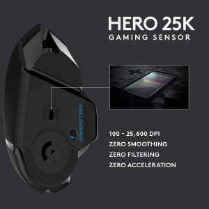 Logitech G 910-005571 G502 Lightspeed Wireless Gaming Mouse with Hero 16K Sensor, RGB (G502 Lightspeed Wireless) - Image 2