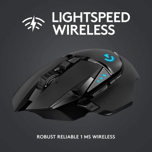 Logitech G 910-005571 G502 Lightspeed Wireless Gaming Mouse with Hero 16K Sensor, RGB (G502 Lightspeed Wireless) - Image 6