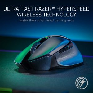 Razer Basilisk X Hyper Speed Wireless Gaming Mouse: Classic Black - Image 3