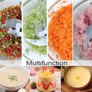 Electric Chopper Meat Grinders With Stainless Steel Bowl - Image 6