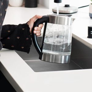 Electric Tea Maker,LED Glass Kettle with Temperature - Image 5