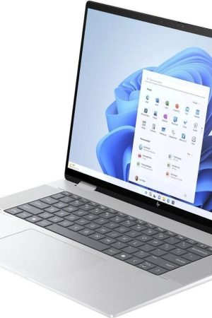 Envy X360 14-es1023dx Laptop With 14-Inch FHD IPS Display, Core 7-150U Processor/16GB RAM/ 512GB SSD/Intel Iris Xe Graphics/Windows 11 Finger Print Reader English Silver