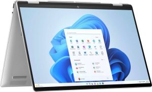 Envy X360 14-es1023dx Laptop With 14-Inch FHD IPS Display, Core 7-150U Processor/16GB RAM/ 512GB SSD/Intel Iris Xe Graphics/Windows 11 Finger Print Reader English Silver - Image 2