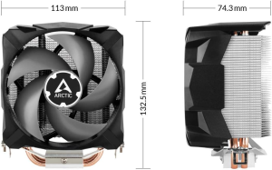 ARCTIC Freezer 7 X CO-Fan CPU Air Cooler, Pre-Applied MX-2 - Image 4