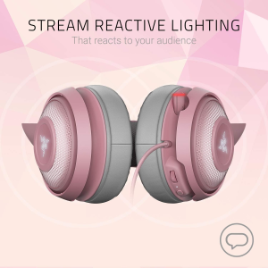 Razer Kraken Kitty Chroma Usb Gaming Headset - Quartz - Image 4
