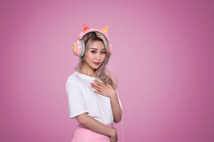 Razer Kraken Kitty Chroma Usb Gaming Headset - Quartz - Image 6